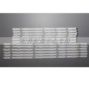 12pcs NEW  6/8- LED Bar kit  for Samsung 55" TV UA55KU6000 MU6100 MU6103 MU6300 - Picture 1 of 4
