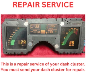 1988 Corvette Dash Cluster Rebuild Service GM 25083577 C41387-1** - Foto 1 di 3