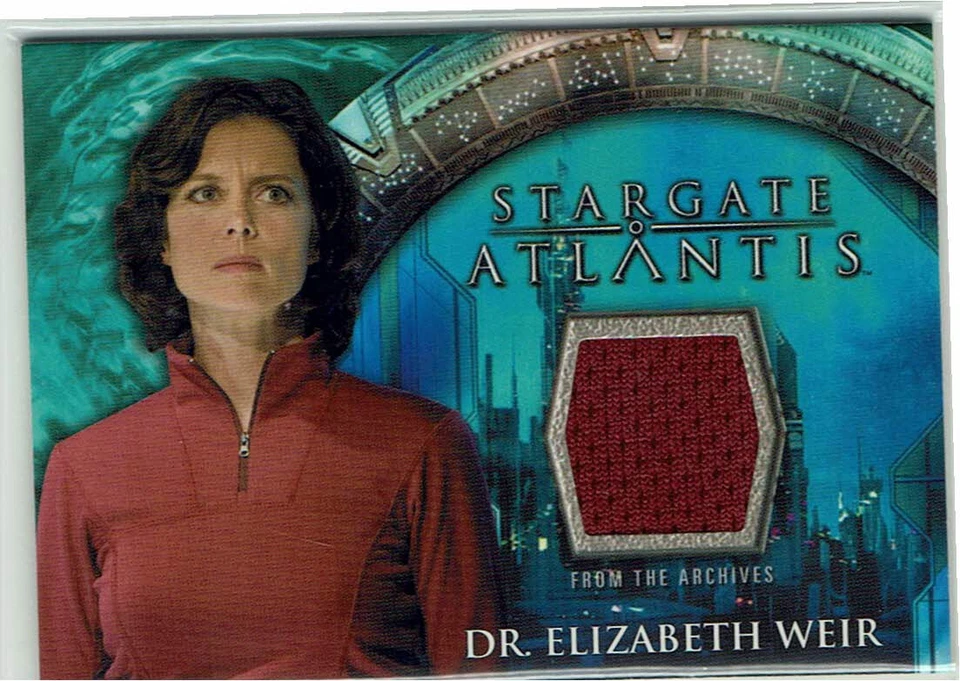 Stargate Atlantis Season 3 & 4 Costume Prop Relic Card Dr. Elizabeth Weir - Image 1 of 1