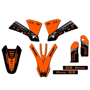 2002 SX BINARY Orange Senge Graphics Kit Compatible with KTM - Picture 1 of 10