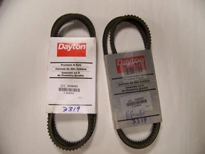 DAYTON V-BELT 3GWX5 LOT OF 2 EA (ITEM #3319) - Bild 1 von 1