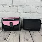 Genuine Nintendo DS Switch N Carry OEM Pouch Game Case Holders Pink Black Soft