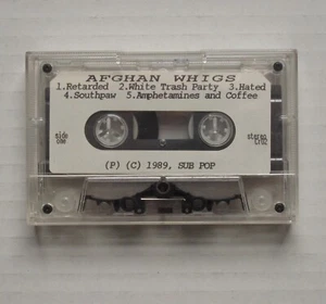 AFGHAN WHIGS Up In It 1989 US Sub Pop ADVANCE PROMO Cassette Tape Greg DULLI - Picture 1 of 2