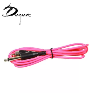 Tattoo Clipcord Machine Power Supply Accessories RCA 6 Foot - Picture 1 of 7