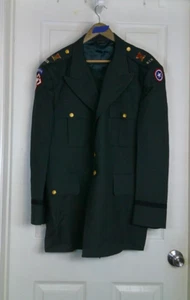 Vintage US Army Vietnam Ära grün Kleid Uniform Jacke Gr. 50r - Bild 1 von 7