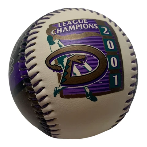 2001 Diamondbacks League World Champions Baseball Collectible Cover