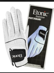 Etonic Stabilizer F1T Tour SLH Golf Glove White Men's Small-Left-Hand - Picture 1 of 5