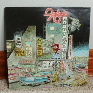 Vintage 1979 Foghat Boogie Motel Vinyl LP Record Bearsville BHS 6990 - Picture 1 of 5