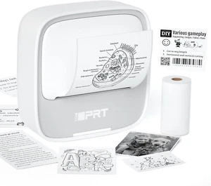 iDPRT Mini Printer with Sticker Paper, Portable Sticker Printer Efficiently and - Picture 1 of 9