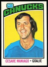1976-77 OPC O-Pee-Chee NR-MINT Cesare Maniago Vancouver Canucks #240