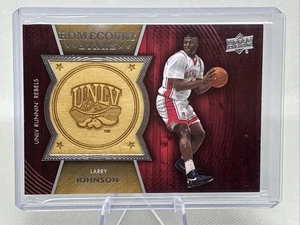 2014-15 Upper Deck Lettermen - Homecourt Stars Larry Johnson #HS-LJ UNLV NM+ - Picture 1 of 2