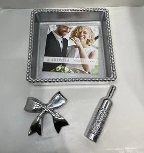 Perlen Perle Mariposa Bev. Serviettenhalter mit Wein- & Schleifengewichten - Bild 1 von 8