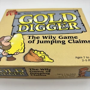 Reiner Knizia's Gold Digger Card Game The Wily Game Of Jumping Claims 2002 Ver. - Picture 1 of 6