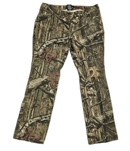Mossy Oak Deep Wood Camo Pants Women Sz (14-34") Gently Used - Picture 1 of 9