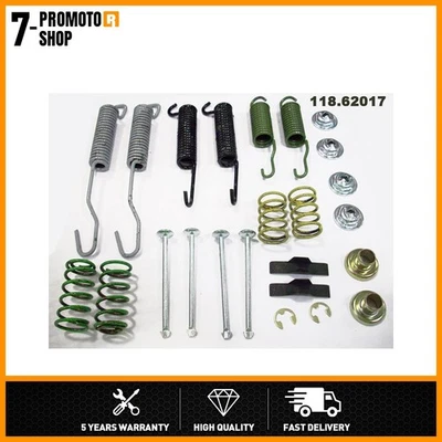 Kit de herrajes de freno de tambor trasero para GMC C2500 1979-1998 Foto 1 de 4