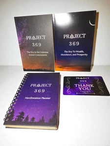 Project 369 Book Set – Key to Wealth & Abundance – RARE 3PC - Picture 1 of 3