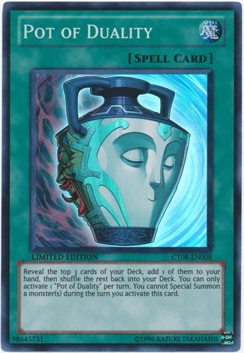 Pot of duality - CT08-EN008 - Limited Ed Super Rare VLP - Yugioh - Image 1 of 1
