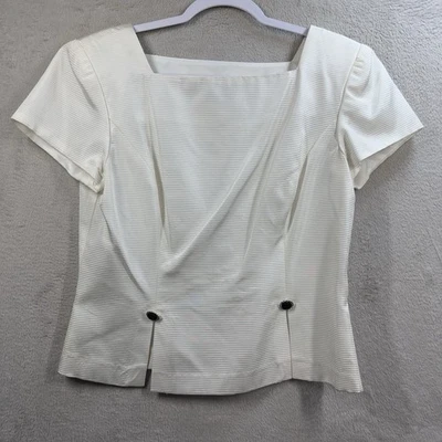 Top J.R. Nites By Caliendo Manga Corta Para Mujer’s 12 Clásico Noche Formal Elegante Foto 1 de 4