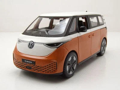 VW ID. Buzz 2023 Bianco Arancione Modellino 1:25 Maisto - Immagine 1 di 4