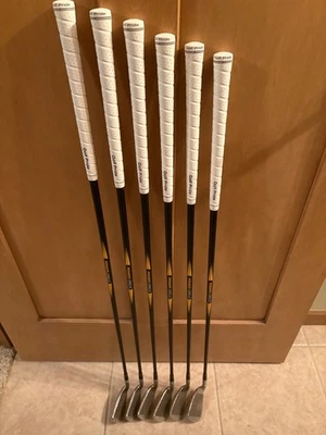 Juego de plancha Square Two POWERCIRCLE de gran tamaño 4-9 Senior Flex grafito ~39”-36,5” Foto 1 de 4