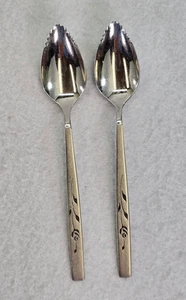 Juego de 2 cucharas de pomelo Oneidacraft CAPISTRANO cubiertos de lujo de acero inoxidable - Imagen 1 de 6