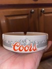 Coor Light Beer Ashtray~1985~Golden Colorado~White~VGC! 80401 Set Of 2