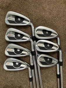 PING G400 IRON SET 5-PW, UW, BLACK DOT, AWT 2.0 STIFF STEEL, V/GOOD CONDITION! - Picture 1 of 15