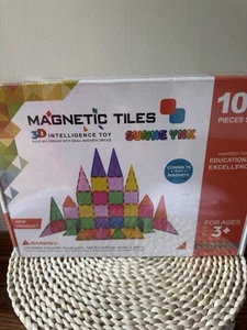 SUNHE YHK 100Pcs Magnetic Tiles Kids Toys STEM Magnet for Toddler... - Picture 1 of 5