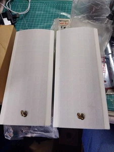 Infinity L-MPS White Wall/Shelf Mount Minuette Satellite Surround Speakers NEW! - Picture 1 of 7