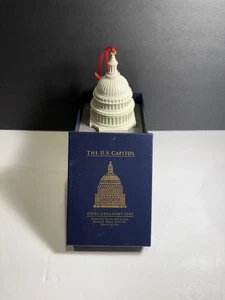 2002 US Capitol Historical Society Ornament – Dome Marble Renovation NIB - Picture 1 of 6