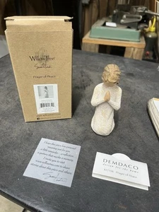 Willow Tree ‘Prayer Of Peace’ Figurine Demdaco - Susan Lordi 2012 W Box - Imagen 1 de 6