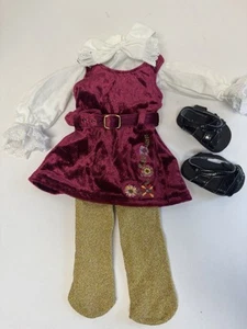 American Girl Doll JULIE's Classic Christmas Outfit Complete RETIRED EUC - Bild 1 von 9