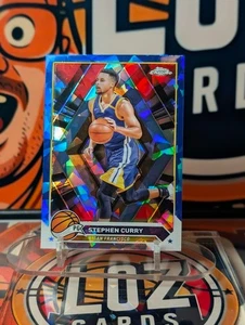 2024 - Topps Chrome - Blue Refractor - Stephen Curry - Warriors - #30 - Picture 1 of 2