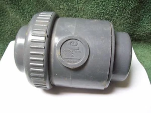2" Socket Ball Check Valve PVC Chemtrol 784P2 - Picture 1 of 2