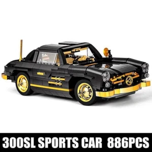 Building Blocks Set MOC 300 SL Sports Cars Classic Model Brick Racing Toy 10005 - Picture 1 of 12