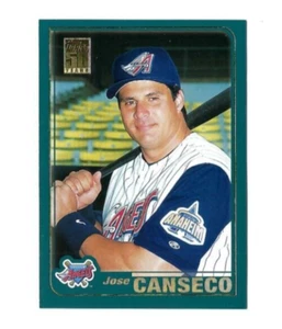 2001 Topps #636 Jose Canseco Anaheim Angels - Picture 1 of 3