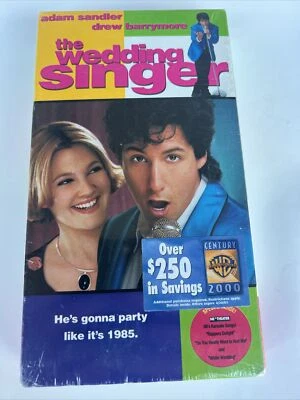 The Wedding Singer VHS Brand New Factory Sealed Adam Sandler Free Shipping - Image 1 of 4