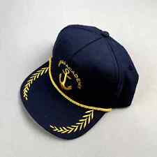 Hawaii Naval Academy Hat Cap Snapback Navy Blue United States Sailor Boating