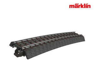 Märklin 24315 binario a C curvo R3 (15°), nuovo - Foto 1 di 2