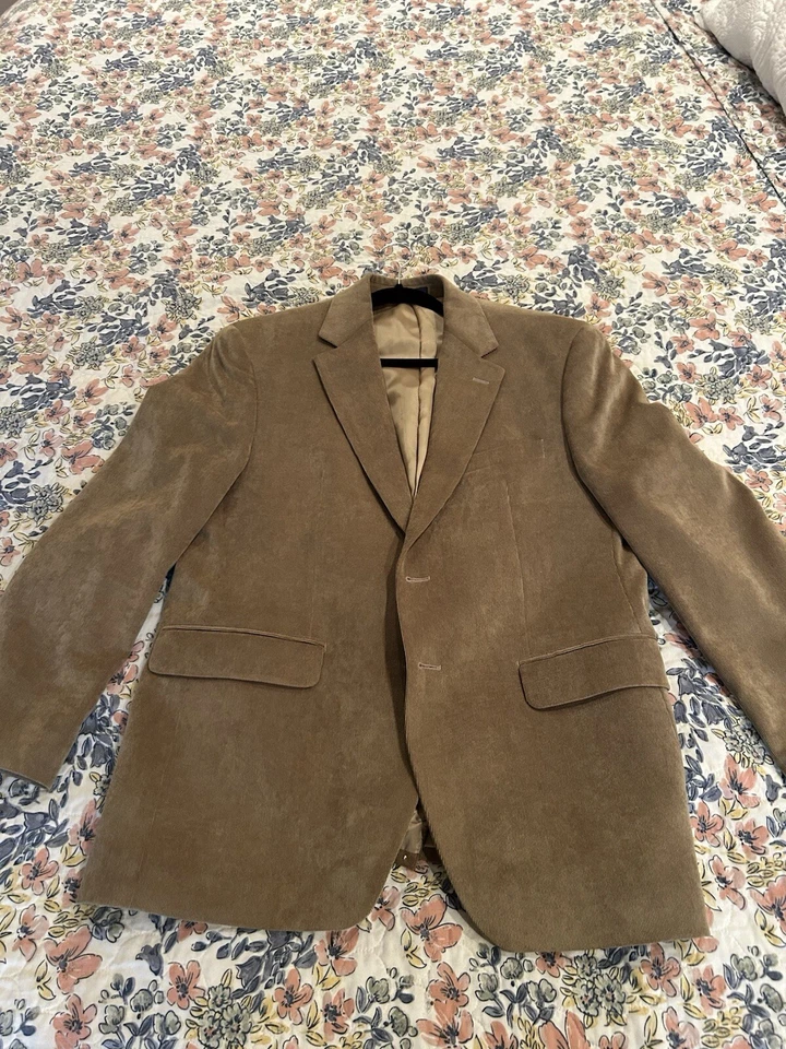Ralph Lauren corduroy blazer - Tan Khaki - Size 40S - Image 1 of 4