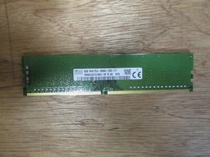 SK Hynix 8GB DDR4 2666MHz PC4-2666V RAM - HMA81GU7CJR8N- Desktop - Picture 1 of 2