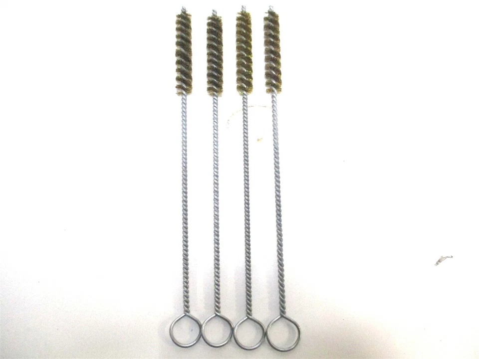 Brush Research (84B500) 2-1/2" Brush 10" OAL Helical Brass Tube Brush - 4 PC - Image 1 of 3