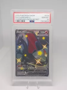 2020 Pokemon Eng.SWSH FA/CHARIZARD V SHINY STAR V 307 PSA MT 10 73874624 - Picture 1 of 4