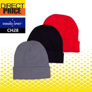 Shiny CH28 Roll Up Acrylic Beanie,CH28 - Picture 1 of 11