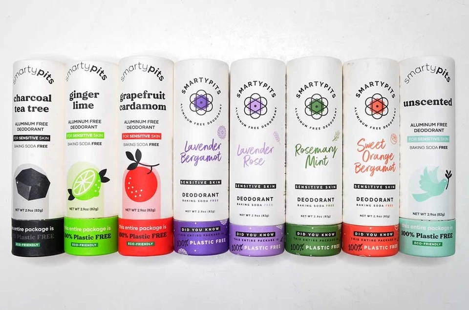 SmartyPits Desodorante Libre de Aluminio Fórmula Sensible 2.9 OZ - Elige entre 8 Aromas Foto 1 de 1