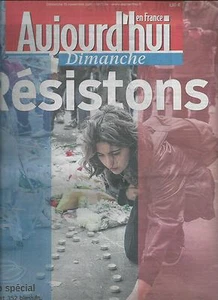 Kit-now IN France No 5114 15 November 2015 Resistons/Paris Attack / The Drama - Picture 1 of 1