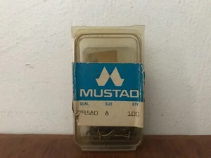 Confezione da 30 ganci per legatura a mosca streamer Mustad 79580 taglia 8 made in Norway 4X lunghi 4XL - Foto 1 di 4