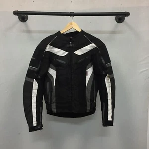 Hey Berry Motocycle Biker Jacke Herren Medium Padded Schwarz (M) - Bild 1 von 14