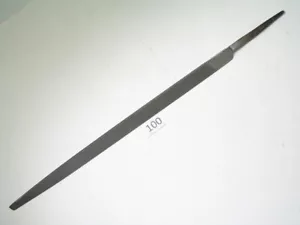 8" Triangle File, Slim 2nd Cut, Nicholson - Picture 1 of 2
