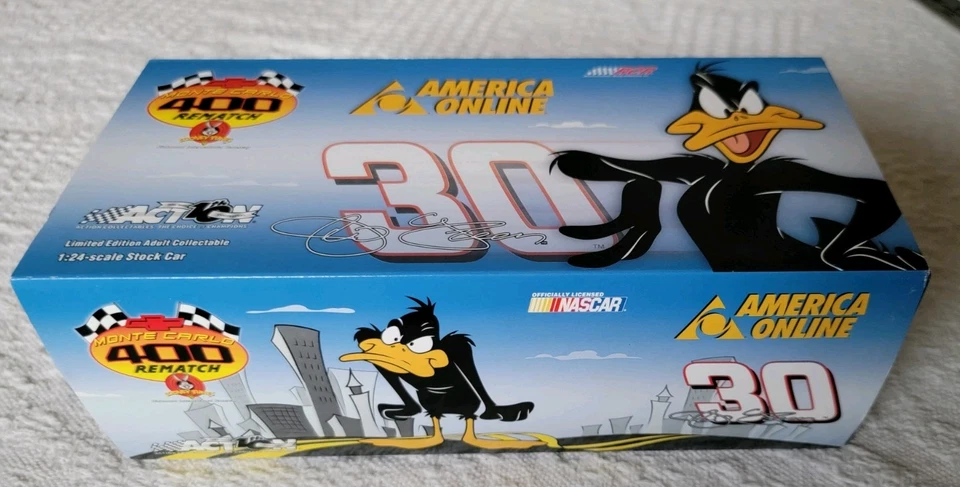Jeff Green 2002 AOL Looney Tunes Rematch 1/24 Action Diecast Car 1/8 796 #30